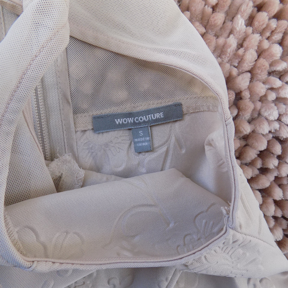 WOW Couture Taupe Dress - Picture 2 of 5